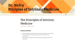 Desktop Screenshot of medicinaintrinseca.com