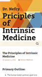 Mobile Screenshot of medicinaintrinseca.com